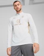  Ac Milan Puma Felpa Allenamento Training Top Bianco oro 2024 25 