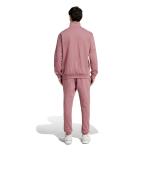 Kompletter Trainingsanzug Freizeit Adidas Basic 3-Streifen Fleece Baumwolle Herren Rosa