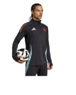  Bayern Monaco Adidas Felpa Allenamento Training Top Tiro Nero UOMO Mezza zip 