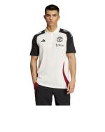  Manchester United Adidas Polo Maglia UOMO Bianco 2025 