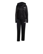 Adidas DAMEN Linear Hoodie W Polyester Trainingsanzug mit Taschen Schwarz