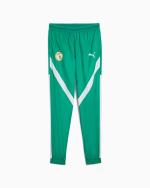  Senegal FSF Puma Pantaloni tuta Pants 2025 Woven stadium pre match Verde 