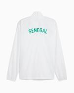  FSF SENEGAL Puma Giacca Stadium Pre Match Woven UOMO Bianco con TASCHE a ZIP 