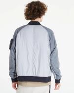 Nike Sportswear Essentials – Isolierte, gewebte Wendbare Bomberjacke in Grau