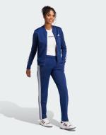  Tuta Intera Completa DONNA Adidas 3-Stripes Blu Poliestere Lifestyle 