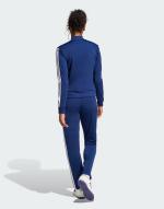  Tuta Intera Completa DONNA Adidas 3-Stripes Blu Poliestere Lifestyle 