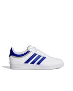  Scarpe Sneakers UOMO Adidas HOOPS 4.0 Low Bianco Azzurro Sportswear Lifestyle 