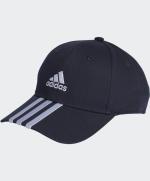 Adidas Baseballmütze 3 Streifen Baumwolle Unisex Blau Marine