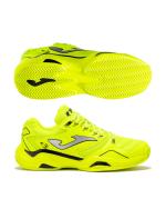 Joma T.MASTER 1000 2509 ALL COURT Herren Padel Tennis Schuhe Sneakers Fluoreszierend Gelb