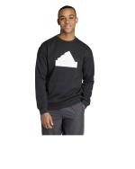 Adidas Future Icons BOS Crew French Terry Cotton Gauzato Herren Sport Rundhalspullover Sweatshirt Schwarz