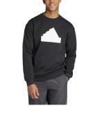 Adidas Future Icons BOS Crew French Terry Cotton Gauzato Herren Sport Rundhalspullover Sweatshirt Schwarz