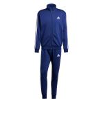  Tuta Intera Completa UOMO Adidas Basic 3-Stripes Fleece Blu con tasche 