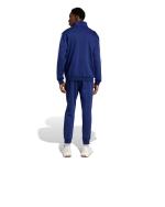  Tuta Intera Completa UOMO Adidas Basic 3-Stripes Fleece Blu con tasche 