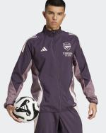  Arsenal Fc Adidas Giacca tuta rappresentanza Amaranto 2025 Presentation 