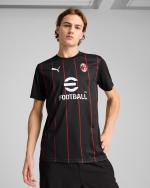  Ac Milan Puma Maglia Allenamento Training Nero Pre match Stadium SS 2025 