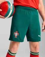 PORTUGAL FPF Puma Home Grüne Herren-Fußballshorts 2025