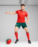 PORTUGAL FPF Puma Home Grüne Herren-Fußballshorts 2025