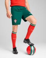 PORTUGAL FPF Puma Home Grüne Herren-Fußballshorts 2025