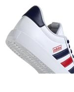  Scarpe Sneakers UOMO Adidas VL Court 3.0 Bianco Blue Rosso sportswear Lifestyle 