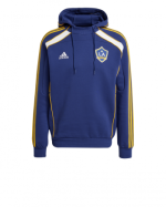 LA GALAXY MLS Reise-Hoodie Adidas Blau 2025