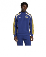 LA GALAXY MLS Reise-Hoodie Adidas Blau 2025