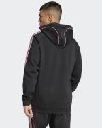 Inter Miami CF MLS Reise-Hoodie Adidas Schwarz 2025 Baumwolle