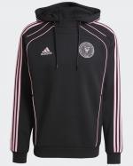 Inter Miami CF MLS Reise-Hoodie Adidas Schwarz 2025 Baumwolle