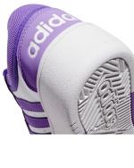  Scarpe Sneakers Donna ragazze Adidas Hoops Bold J Bianco Viola Sportswear 