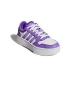  Scarpe Sneakers Donna ragazze Adidas Hoops Bold J Bianco Viola Sportswear 