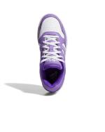  Scarpe Sneakers Donna ragazze Adidas Hoops Bold J Bianco Viola Sportswear 