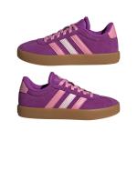  Scarpe Sneakers donna Ragazze Adidas VL Court 3.0 K Viola Fucsia 