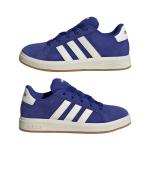  Scarpe Sneakers Donna Ragazzi Unisex Adidas Grand Court 00s K Blu Royal 