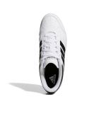  Scarpe Sneakers UOMO Adidas HOOPS 4.0 Low Bianco Nero sportswear 