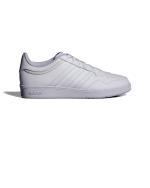  Scarpe Sneakers UOMO Adidas HOOPS 4.0 Low Total White Lifestyle 