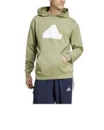 Adidas Future Icons Badge of Sport Kapuzenpullover Herren Olivgrün