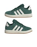  Scarpe Sneakers Ragazzi Donna Unisex Adidas Grand Court 00s K Verde Bottiglia 