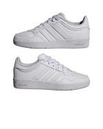 Sportschuhe Sneakers Adidas Hoops 4.0 Low J Junior Junge Damen TOTAL WEISS