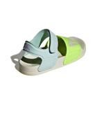  Ciabatte Sandali Bambini Unisex Adidas Adilette Kids Verde Azzurro 