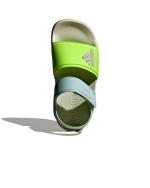  Ciabatte Sandali Bambini Unisex Adidas Adilette Kids Verde Azzurro 