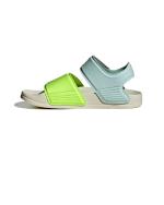  Ciabatte Sandali Bambini Unisex Adidas Adilette Kids Verde Azzurro 