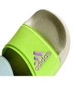  Ciabatte Sandali Bambini Unisex Adidas Adilette Kids Verde Azzurro 