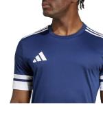  Maglia calcio UOMO Adidas Blu Squadra 25 Jersey Poliestere Aeroready 