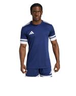  Maglia calcio UOMO Adidas Blu Squadra 25 Jersey Poliestere Aeroready 