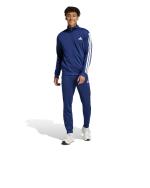 Sport Freizeit Trainingsanzug ADIDAS Basic 3-Streifen Tricot Herren Polyester Blau