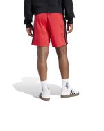  Pantaloncini Shorts UOMO Adidas Essentials 3-Stripes Single jersey Rosso 