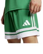 Adidas Squadra 25 Fußball Polyester Aeroready Herren Shorts ohne Taschen Grün Weiß