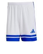 Adidas Squadra 25 Fußball Polyester Aeroready Herren Shorts ohne Taschen weiß royalblau