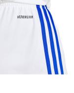 Adidas Squadra 25 Fußball Polyester Aeroready Herren Shorts ohne Taschen weiß royalblau