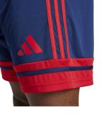  Pantaloncini Shorts UOMO Adidas Squadra 25 Football Blu Rosso 