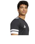  Maglia Calcio Football Shirt UOMO Adidas Squadra 25 Jersey Nero Bianco 